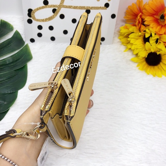 NWT Michael Kors Jet Set Double Zip Wristlet -DD - Picture 4 of 8